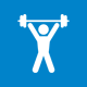 Ideal for use in gymnasiums