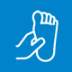 Ideal for use in podiatry and footcare clinics